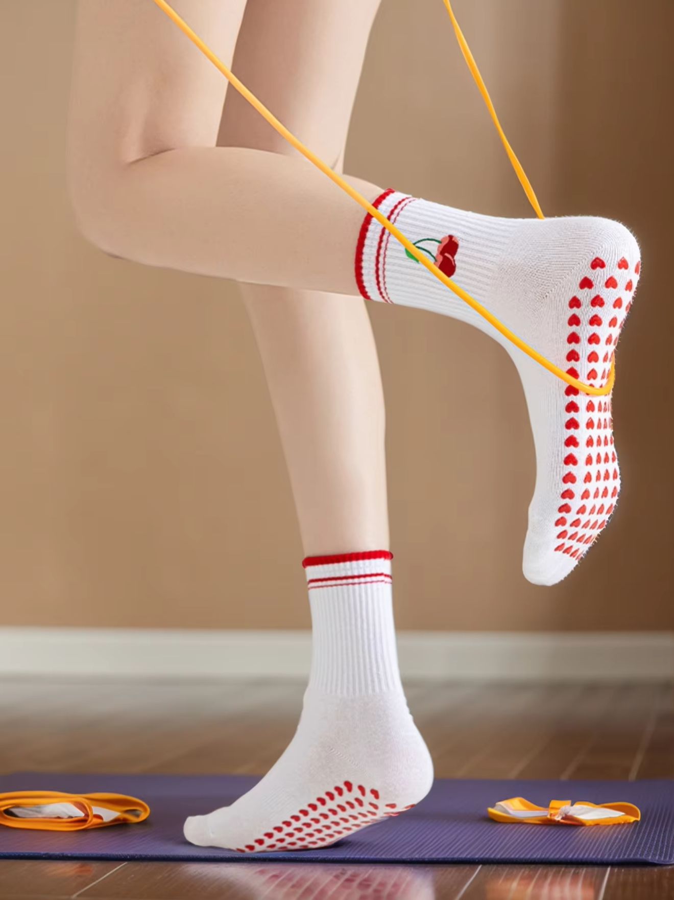 Yoga Fitness Dance - 1 пара профессиональных носков для йоги,